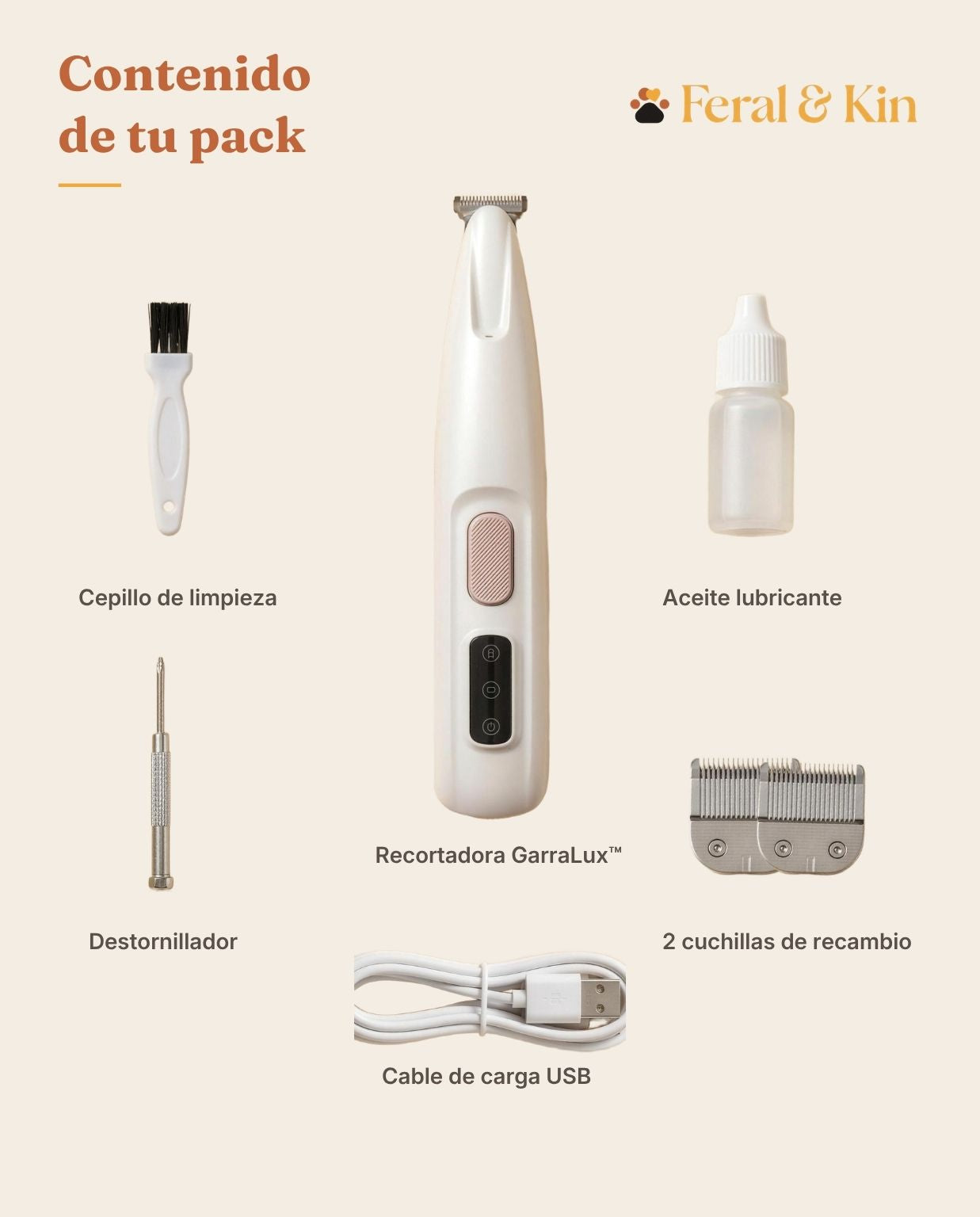 GarraLux™ — Cuida las patas de tu perro, sin ruido ni estrés, desde casa