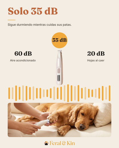 GarraLux™ — Cuida las patas de tu perro, sin ruido ni estrés, desde casa