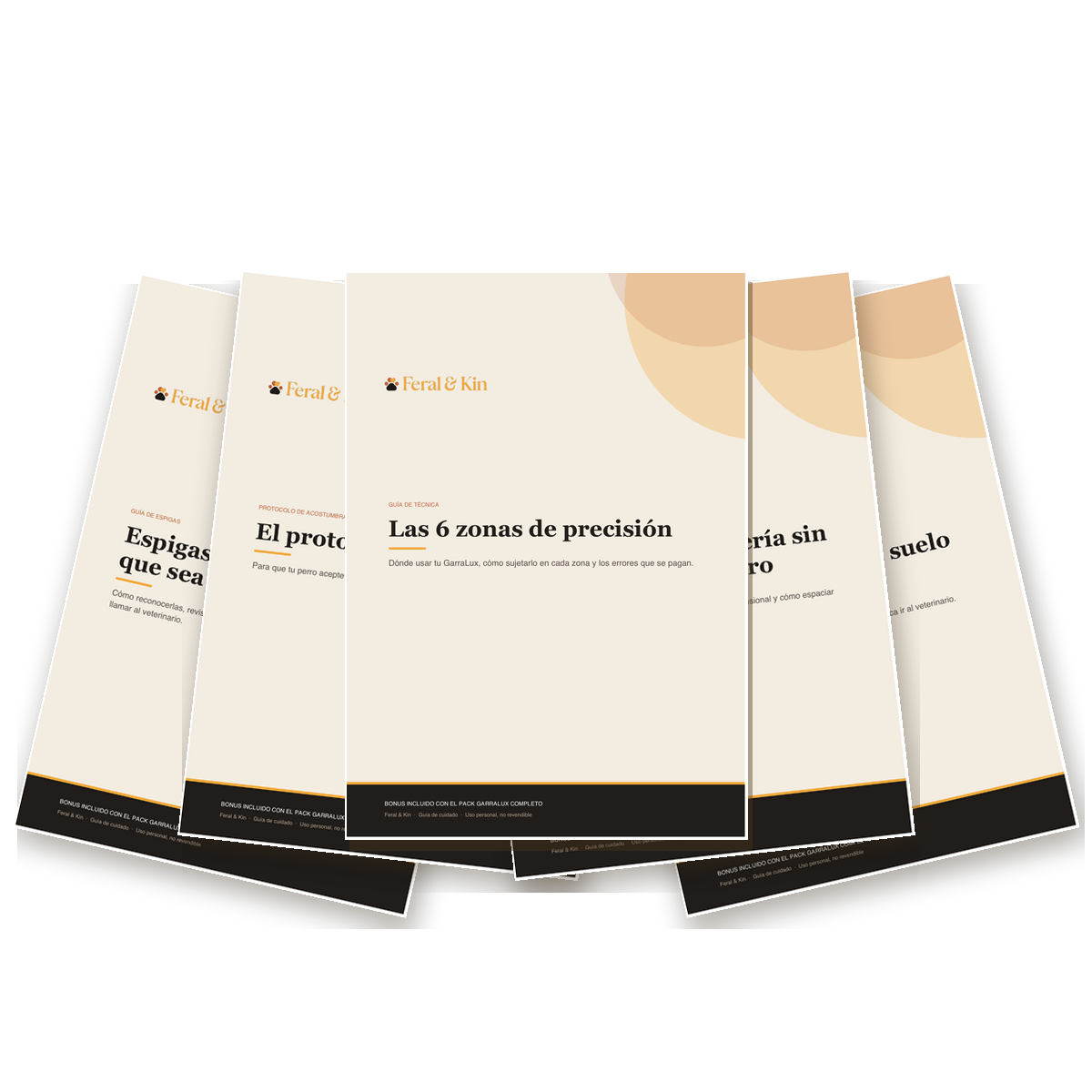 Pack de 5 guías digitales Feral & Kin